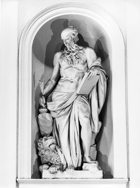 S. Girolamo (statua) di Mariani Camillo (sec. XVII)