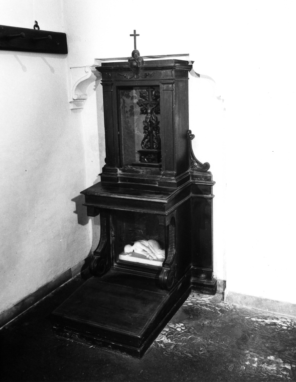 confessionale - ambito romano (seconda metà sec. XIX)