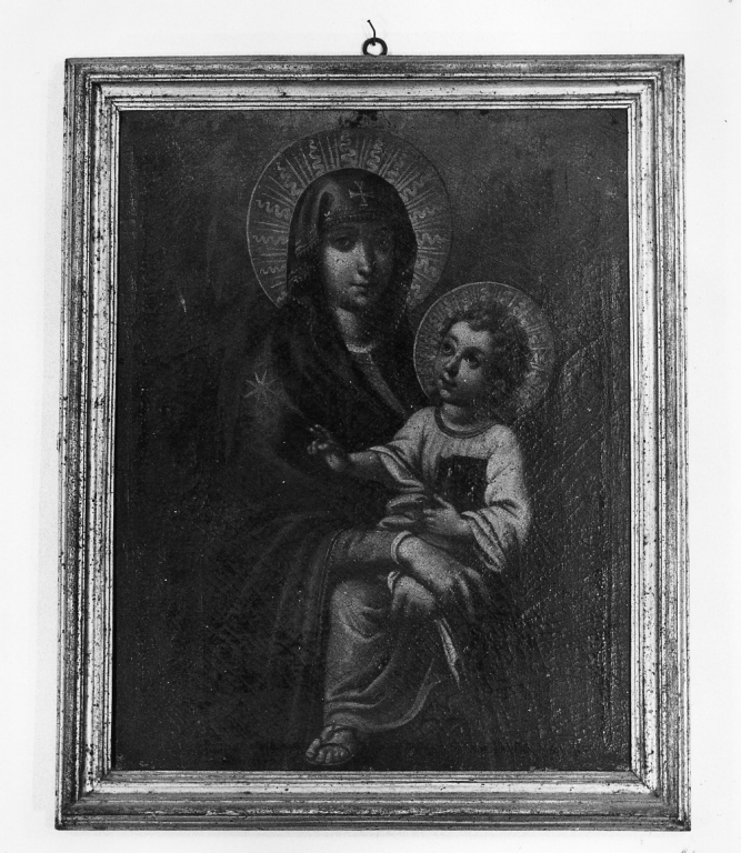 Madonna delle Grazie, Madonna con Bambino (dipinto) - ambito romano (fine sec. XVIII)