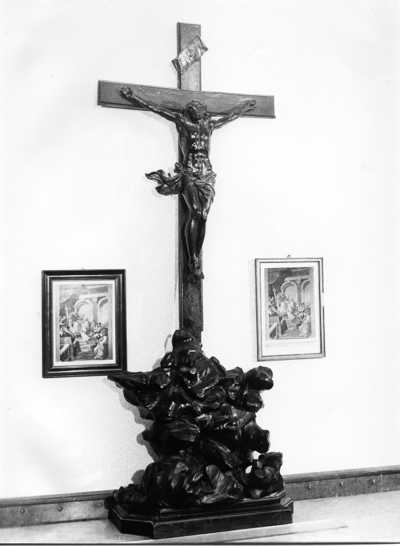 Crrocifissione di Cristo (scultura) - ambito romano (seconda metà sec. XVIII)
