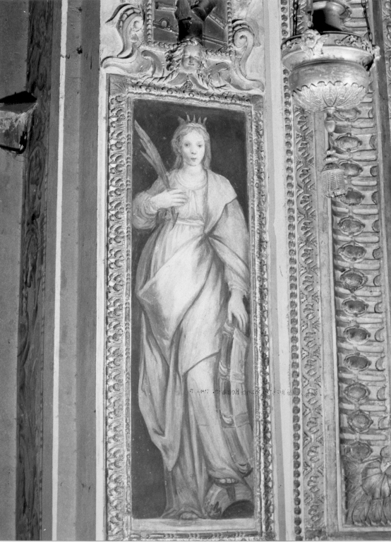 Santa Caterina d'Alessandria (dipinto) di Cesari Giuseppe detto Cavalier d'Arpino (scuola) (secondo quarto sec. XVII)