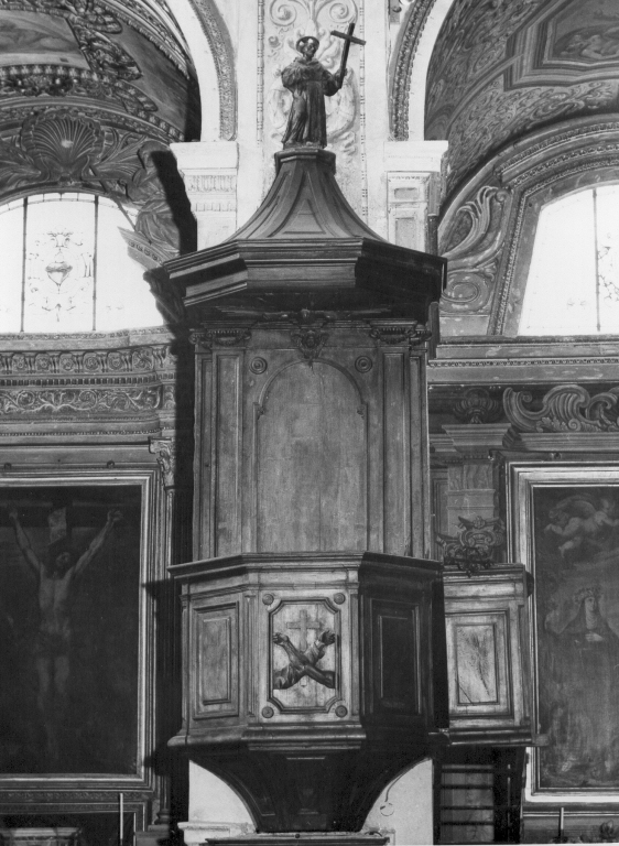 pulpito - bottega romana (sec. XVIII)