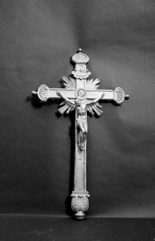 crocifisso - manifattura romana (primo quarto sec. XIX)