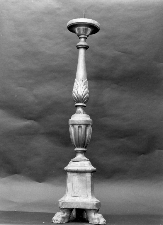 candeliere - manifattura romana (metà sec. XIX)