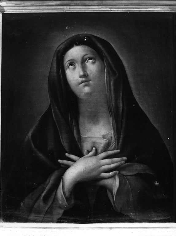 Madonna orante (dipinto) - ambito romano (metà sec. XVIII)