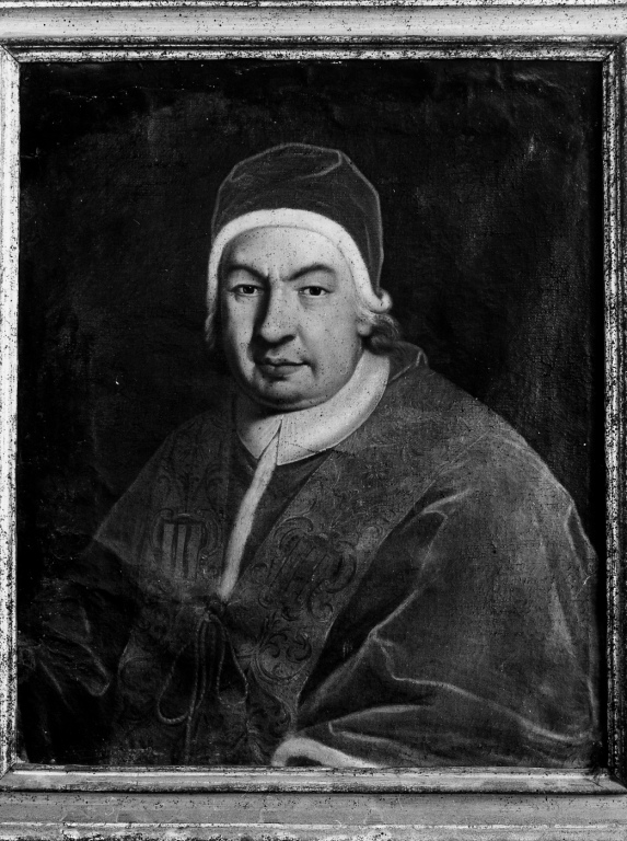 Benedetto XIV (dipinto) - ambito romano (metà sec. XVIII)