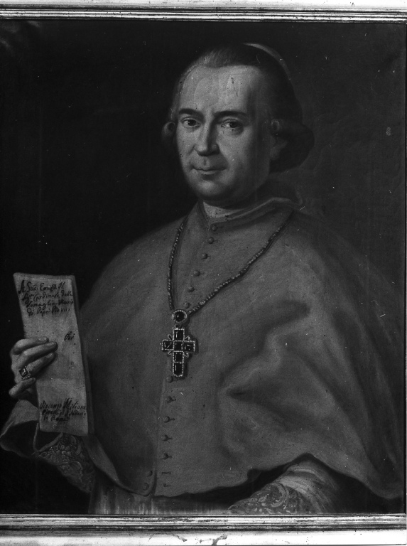 Ritratto del cardinale della Somaglia (dipinto) di Milione Vincenzo (primo quarto sec. XIX)