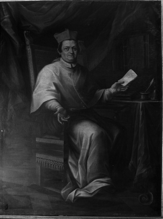 Ritratto del cardinale Gabrielli (dipinto) - ambito romano (metà sec. XVIII)