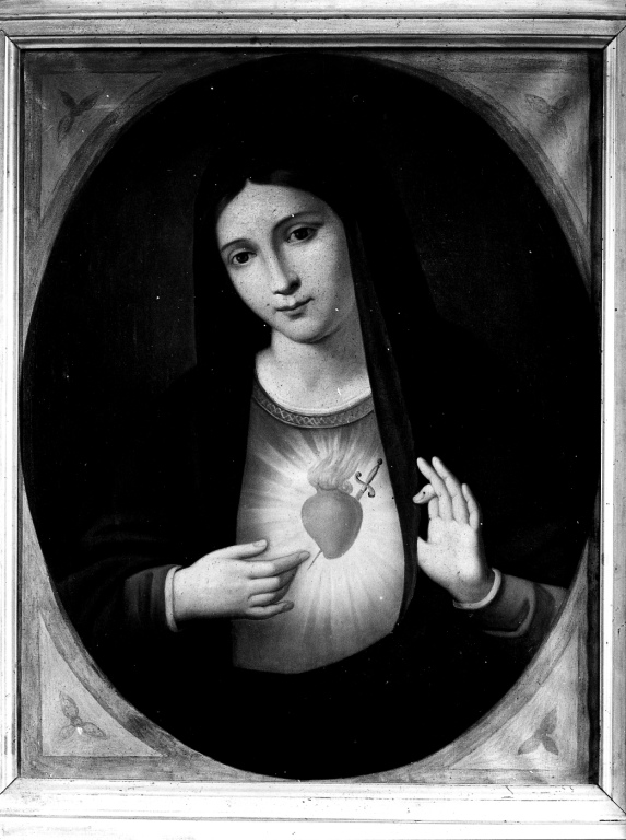 Madonna Addolorata (dipinto) - ambito romano (seconda metà sec. XIX)