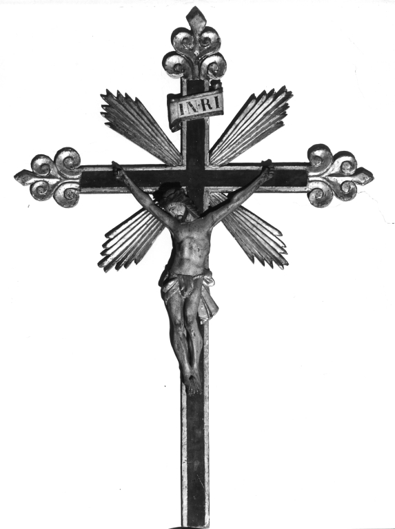 Cristo crocifisso (scultura) - ambito romano (sec. XVIII)