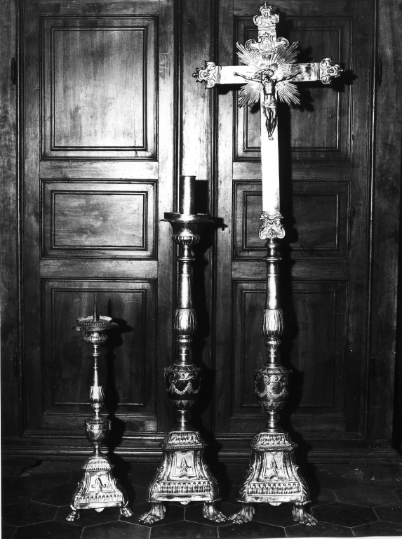 candeliere - ambito romano (inizio sec. XIX)