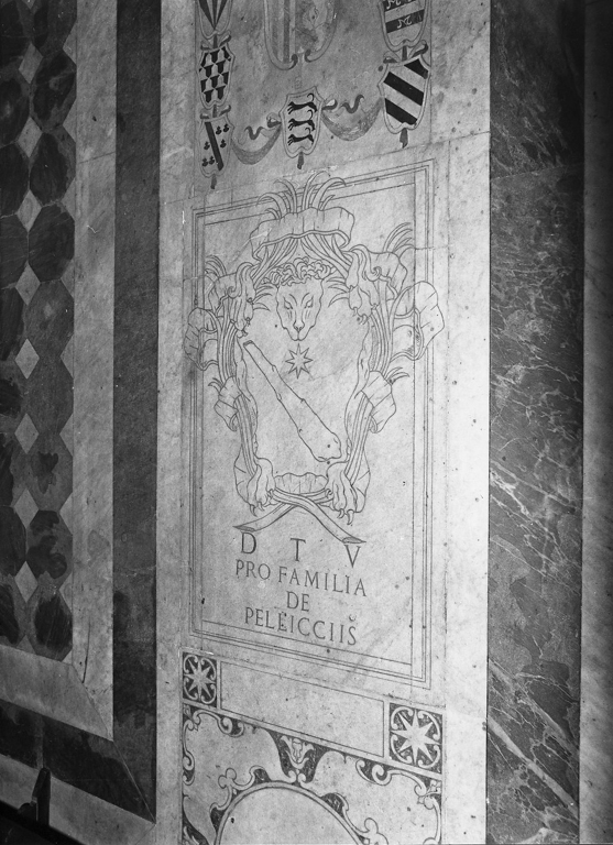 lapide tombale - ambito romano (fine sec. XVII)