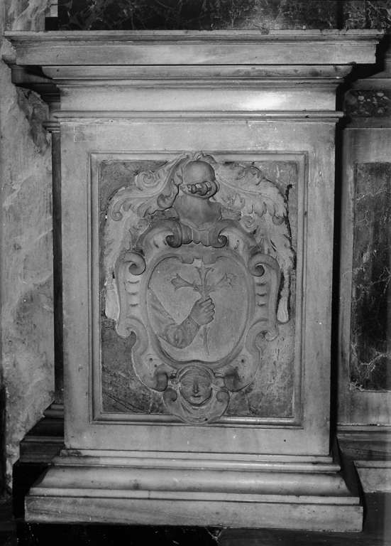 stemma Barisiani (rilievo) - ambito romano (inizio sec. XVII)