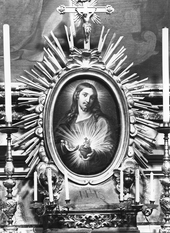 Sacro Cuore di Gesù (dipinto) - ambito romano (prima metà sec. XIX)