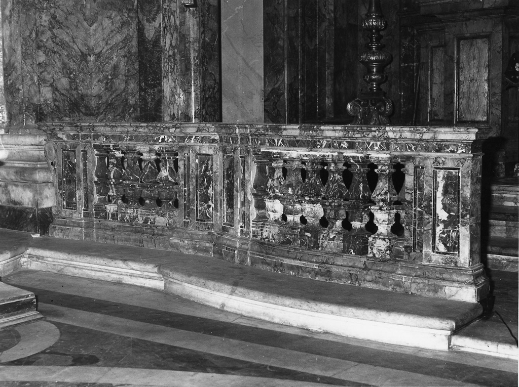 balaustrata - ambito romano (sec. XVII)