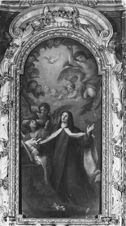 Santa Teresa d'Avila (dipinto) di Mancini Francesco (prima metà sec. XVIII)