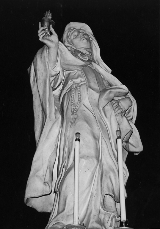 Santa Teresa d'Avila (scultura) di Giorgini Simone (sec. XVIII)