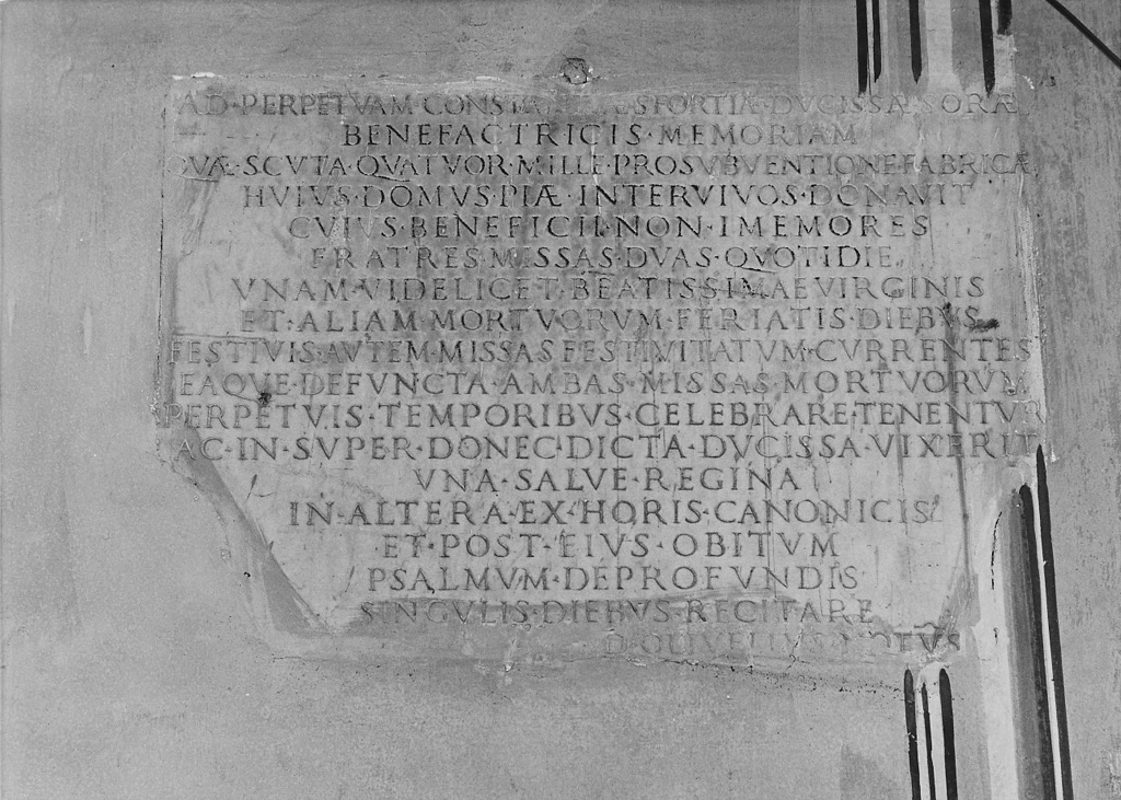 lapide tombale - ambito romano (sec. XVII)