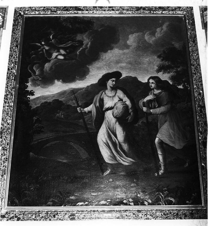 Santa Teresa d'Avila ed il fratello in cerca del martirio (dipinto, ciclo) di De La Haye Lucas detto Fra' Luca Fiammingo (sec. XVII)