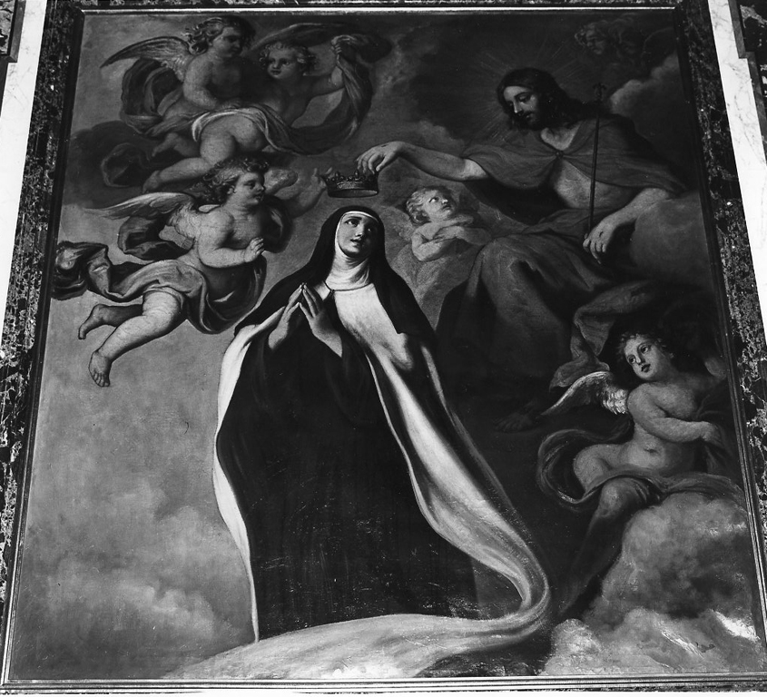 Sposalizio mistico di Santa Teresa d'Avila (dipinto, ciclo) di De La Haye Lucas detto Fra' Luca Fiammingo (sec. XVII)