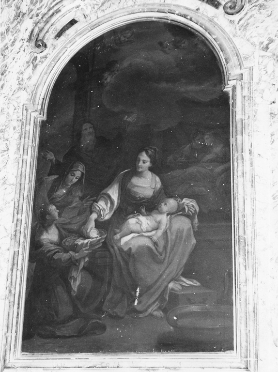 Nascita di Maria Vergine (dipinto) di Conca Giovanni (prima metà sec. XVIII)