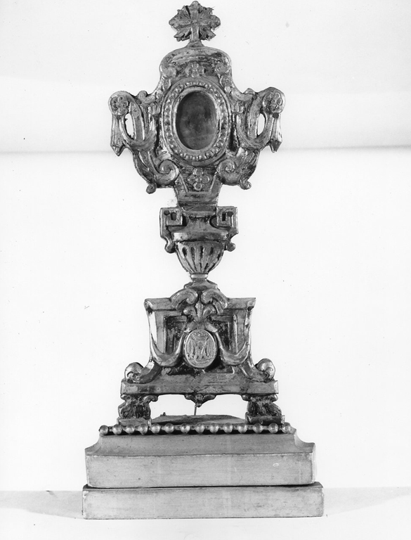 reliquiario - ambito romano (seconda metà sec. XVIII)