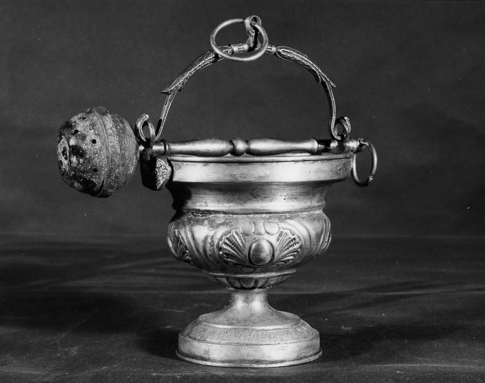 secchiello per l'acqua benedetta - ambito romano (prima metà sec. XVIII)