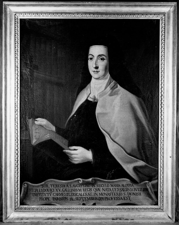 Ritratto di Santa Teresa d'Avila (dipinto) - ambito romano (prima metà sec. XVIII)