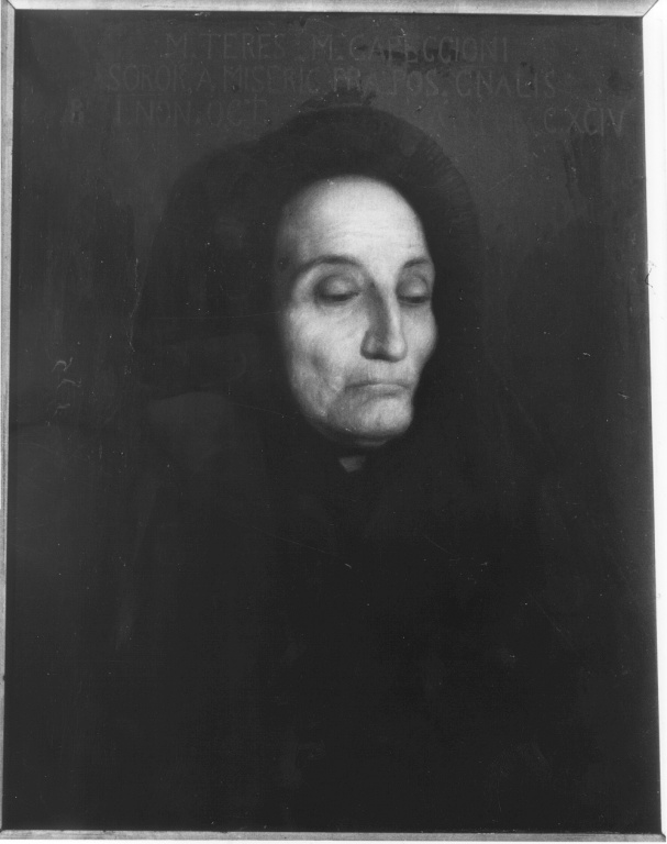 ritratto di suor Teresa Maria Capeccioni (dipinto) di Zoffoli A (sec. XIX)