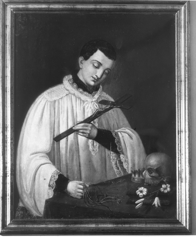 San Luigi Gonzaga (dipinto) - ambito italiano (secc. XVIII/ XIX)