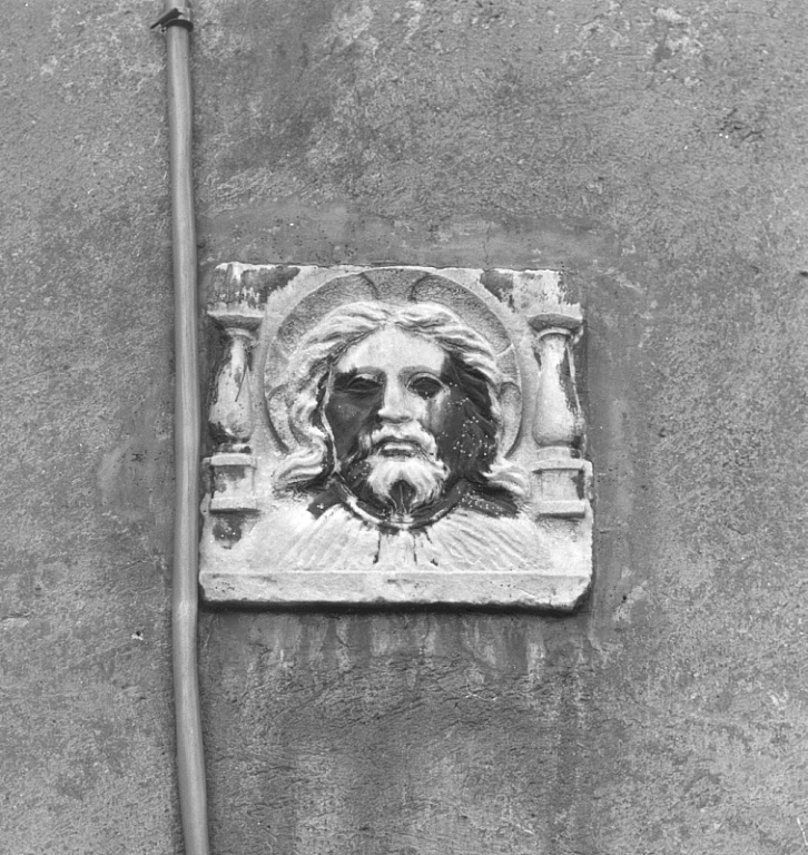 Cristo Salvatore (rilievo) - ambito italiano (secc. XVIII/ XIX, secc. XVIII/ XIX)