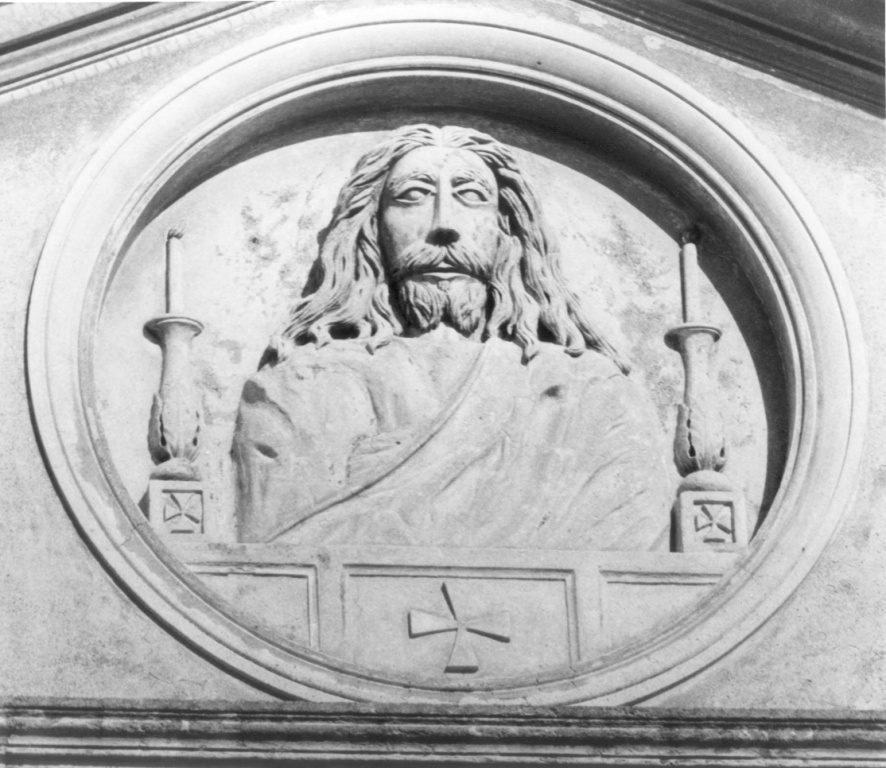 Cristo Salvatore (rilievo) - ambito romano (secc. XVIII/ XIX)