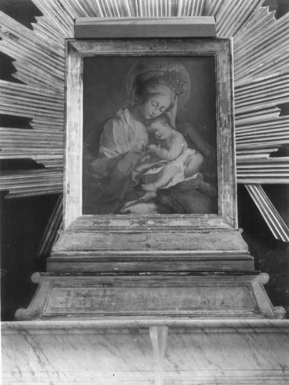 Salus Infirmorum, Madonna con Bambino (dipinto) - ambito romano (sec. XVIII)