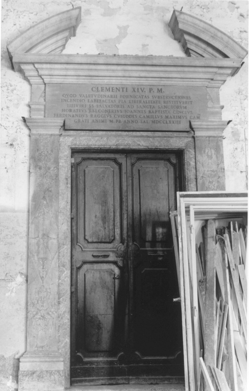 portale - ambito romano (sec. XVIII)