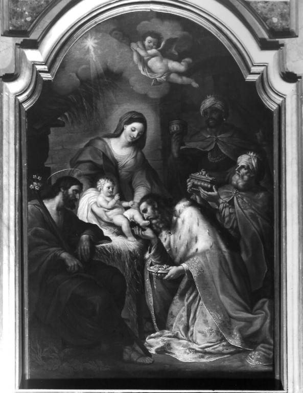 storie della vita di Gesù (dipinto, ciclo) di Concioli Antonio (attribuito) (sec. XVIII)