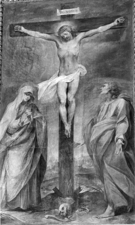 crocifissione di Cristo (dipinto) di Cesari Giuseppe detto Cavalier d'Arpino (attribuito) (sec. XVI)