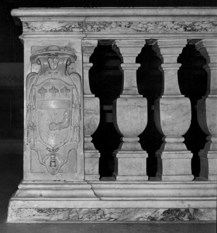 balaustro - ambito romano (sec. XVII)