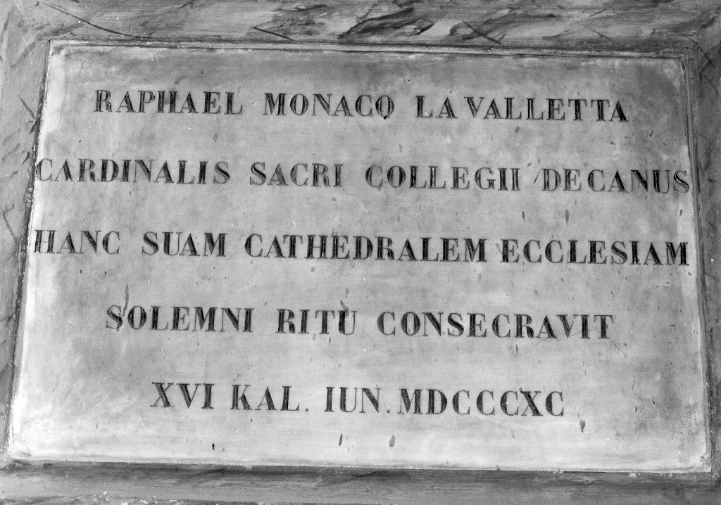 lapide documentaria - ambito romano (sec. XIX)