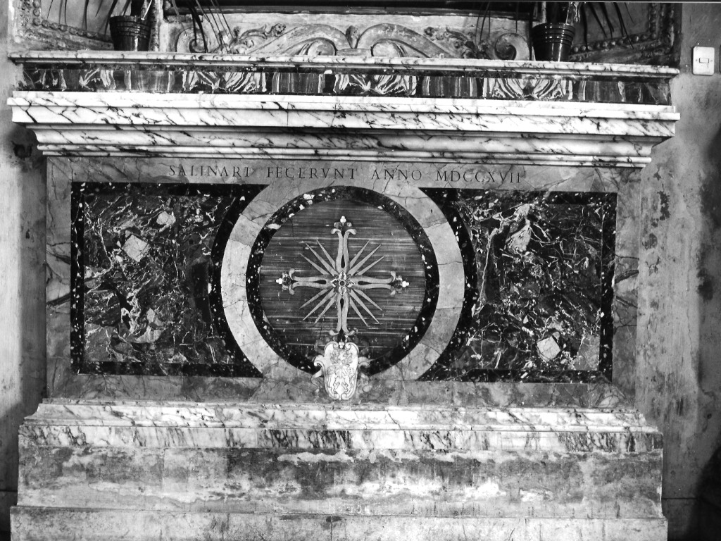 paliotto - ambito romano (sec. XVIII)