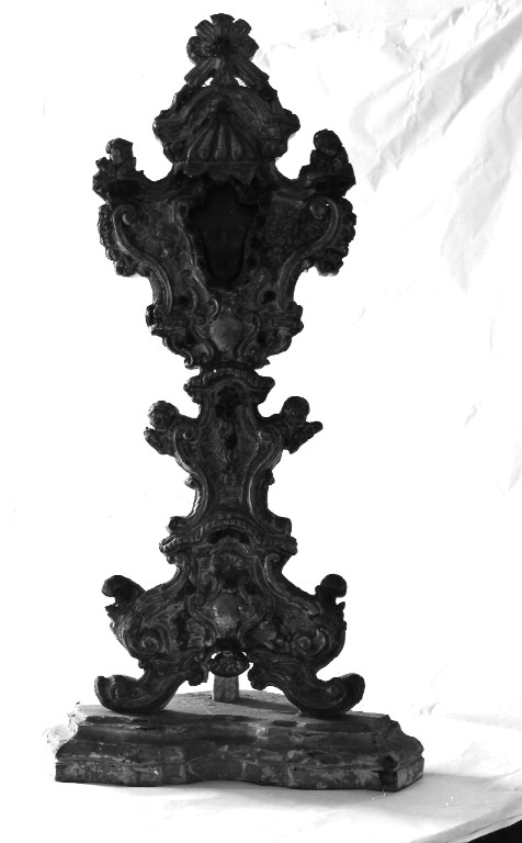 reliquiario - a ostensorio - ambito romano (sec. XVIII)