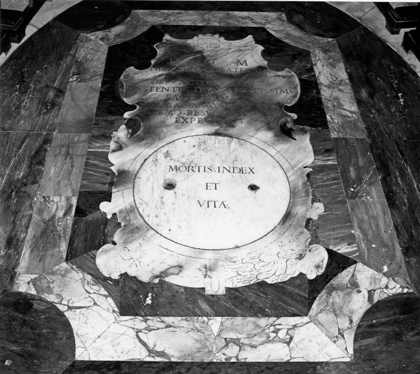 teschi alati (lapide) - ambito romano (seconda metà sec. XIX)