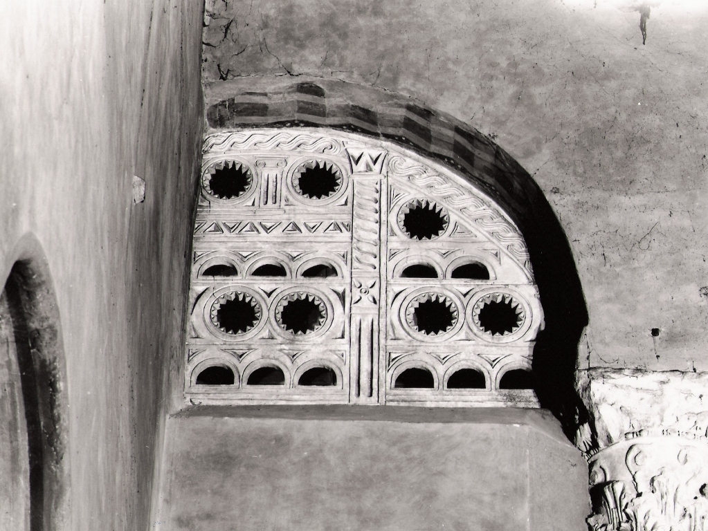 motivi decorativi geometrici (transenna) - ambito italiano (sec. XIX)