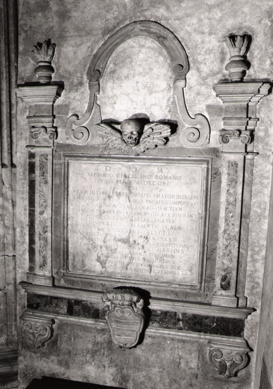 teschio (monumento funebre) - ambito italiano (sec. XVII, sec. XVIII)