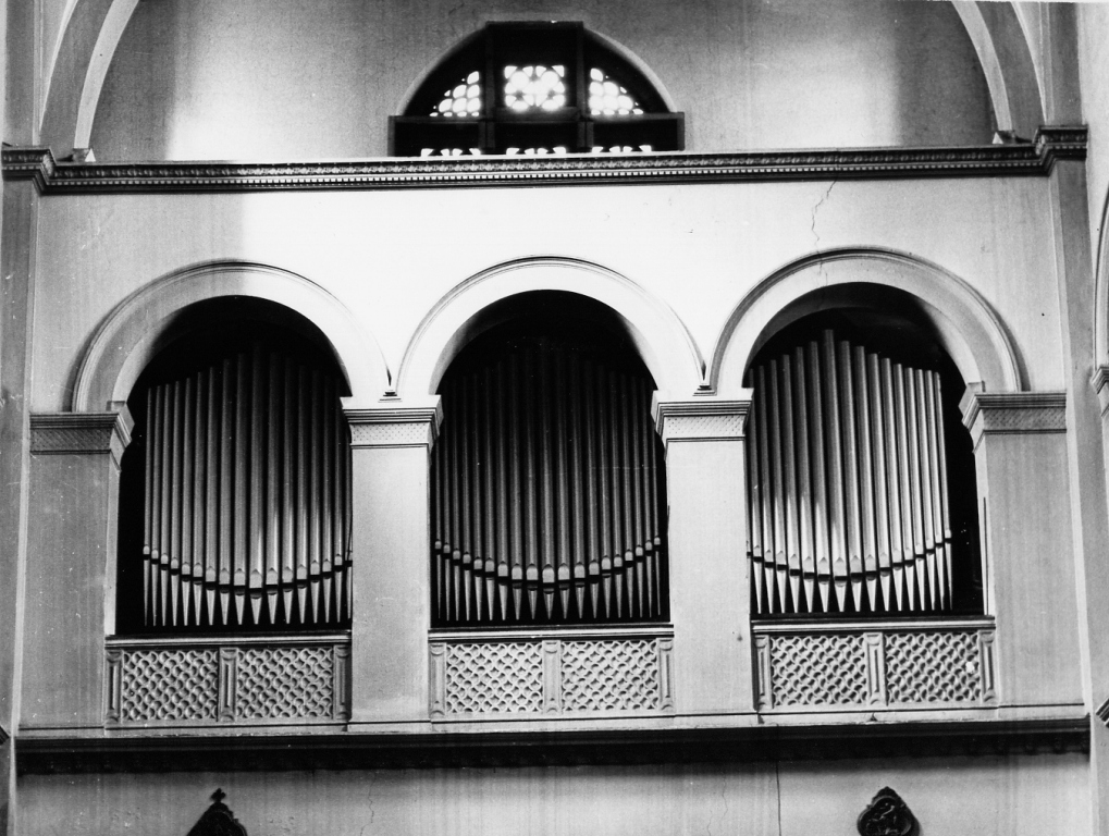 cassa d'organo - ambito romano (prima metà sec. XX)