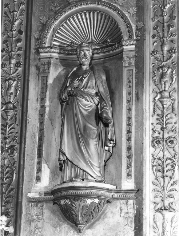 San Pietro (scultura) di D'Amico Domenico, Carimini Luca (terzo quarto sec. XIX)