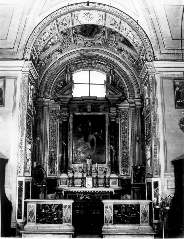 decorazione plastico-pittorica di Speranza Giovanni Battista - ambito romano (sec. XVII)