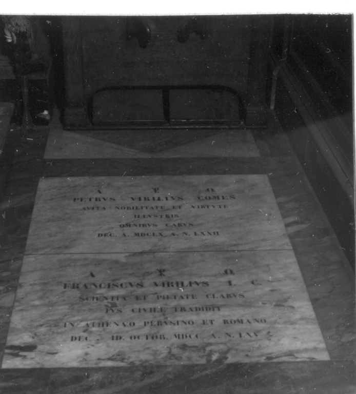 lapide commemorativa - manifattura romana (seconda metà sec. XIX)