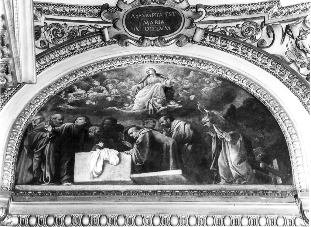assunzione della Madonna (dipinto) di Saraceni Carlo (primo quarto sec. XVII)