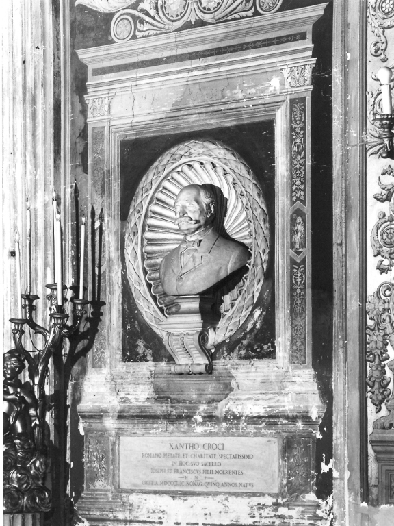 ritratto di Santo Croci (busto) - ambito romano (sec. XIX)