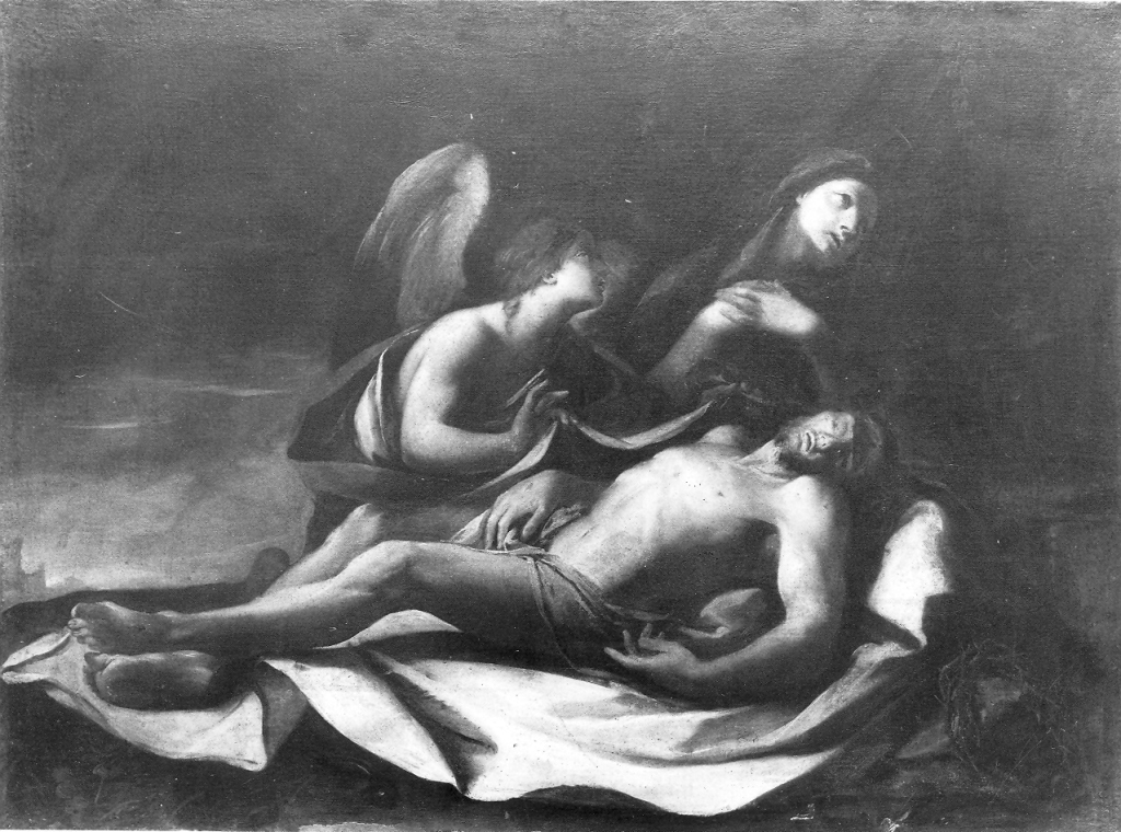 compianto sul Cristo morto (dipinto) - ambito romano (fine/inizio secc. XVII/ XVIII)